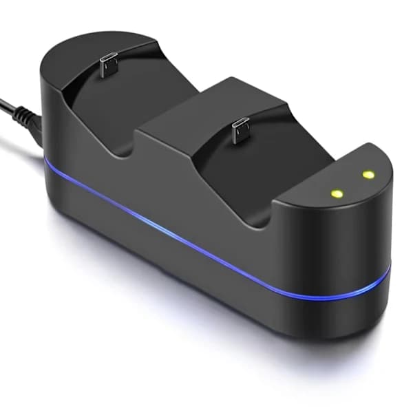 Ladestation til PlayStation-controller - Oplader kompatibel med PS4