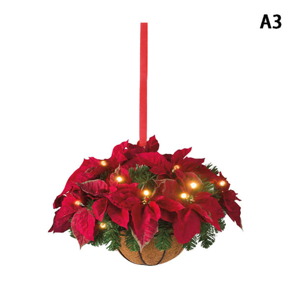 Puinen joulukoriste muotoinen koriste Xmas Tree Pend A3 onesize A3 onesize