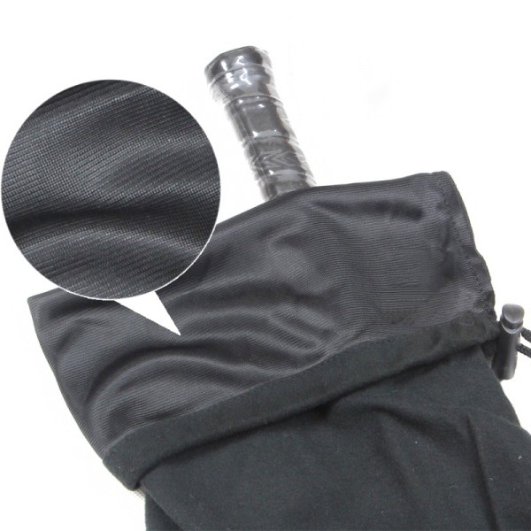 Plys Badmintonketcher Boldtaske Enkelt Skulder Vandafvisende Sort One Size Black one size