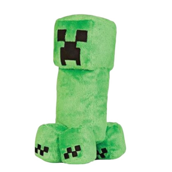Minecraft kosebamse, 11,8\" myk klemmekudde Zombieleker, Creeper Enderman Baby Pig Wolf Robust Utsøkt gave til videospillfans Barn