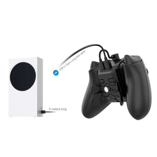 TYX-1610 Spillkontroll Bakklippknappkontroll Bakknapptilbehør 4 Programmerbare Padler for XB One XS, XB Series S/X