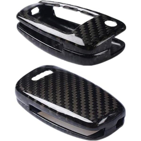 Kulfiber Skal ABS+Silikon Cover til Audi Sline A3 A5 CASE