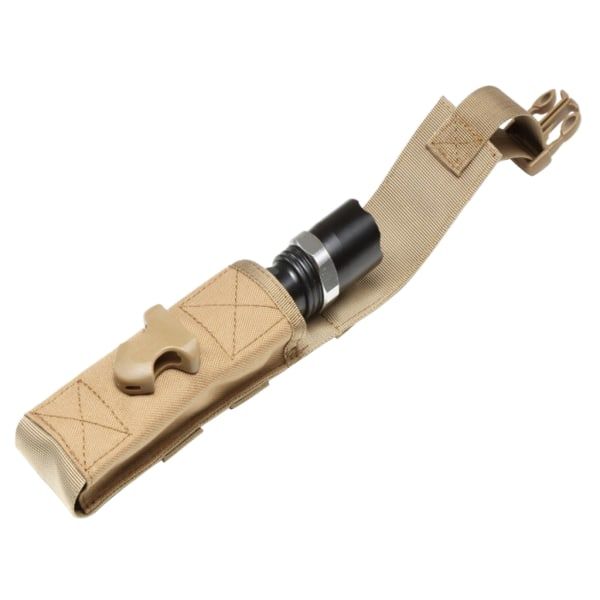 Tactic Molle Taskulamppu Kotelo Nylon LED Taskulamppu Pidike Taskulamppu Kotelo Kansi Metsästysvyö Molle Mag Vyöpaket Armeijan Vihreä