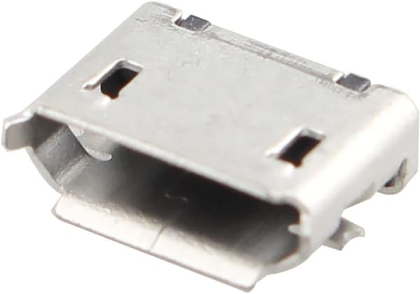 10-pak Micro USB Type B hun-stik 180 grader 5-ben SMD SM