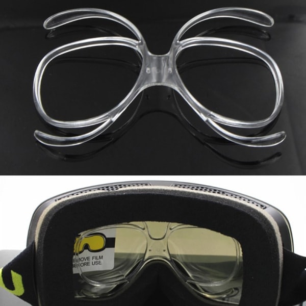 Skibriller Myopia Frame Insert Optisk Adapter Fleksibel Prescr Transparent onesize Transparent onesize