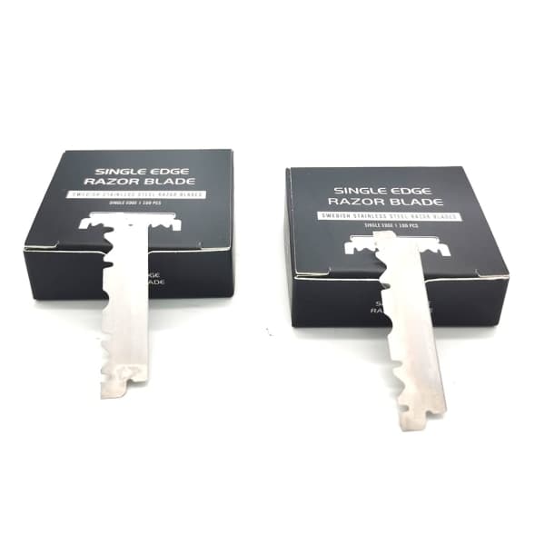 100 stk Barberblad for Single Edge Razor for Profesjonell Barbering