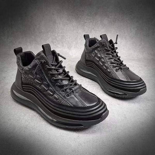 Mænd Vulkaniserede Sko Mode Luksuriøse Krokodille Print Casual Sneakers
