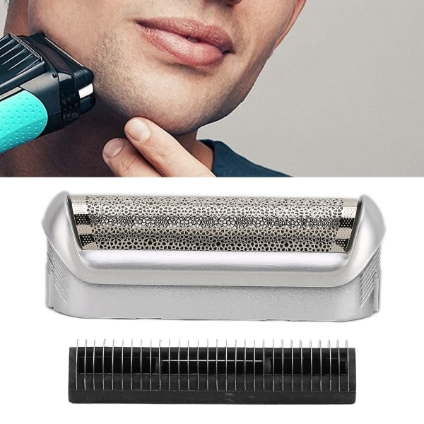 Ersättningsblad og skærer til barbermaskin kompatibel med Braun, tilbehør til erstatningsbladsskærhoved til elektrisk barbermaskin