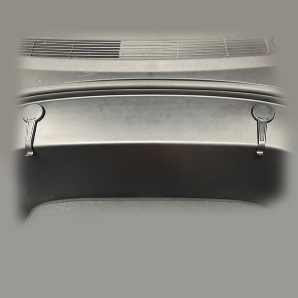 2 delar/ set Passar för 2021 T-esla Model 3 Front Motorrum Organizer Trunkkrok Slitstark biltillbehör i plast