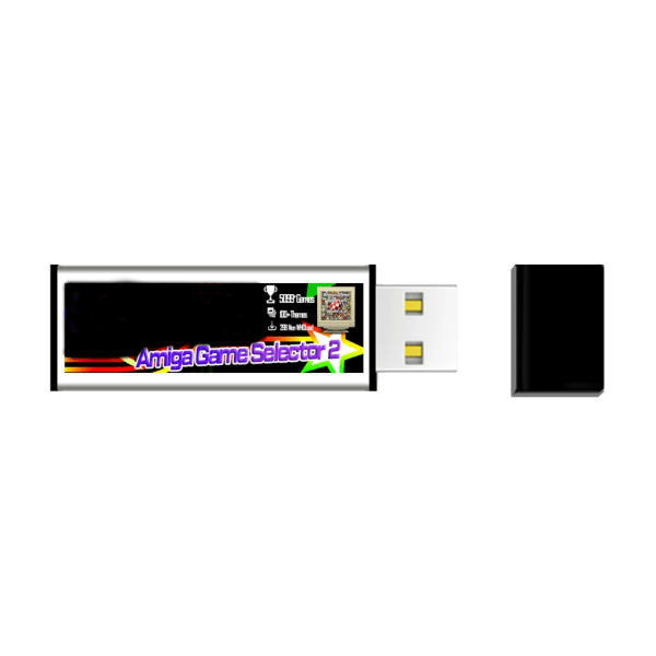 Spillkolleksjoner Lett Spillstarter Plast Spillvelger Dykker Ned I Fortiden Enkle Installasjoner For Amiga500S null - A