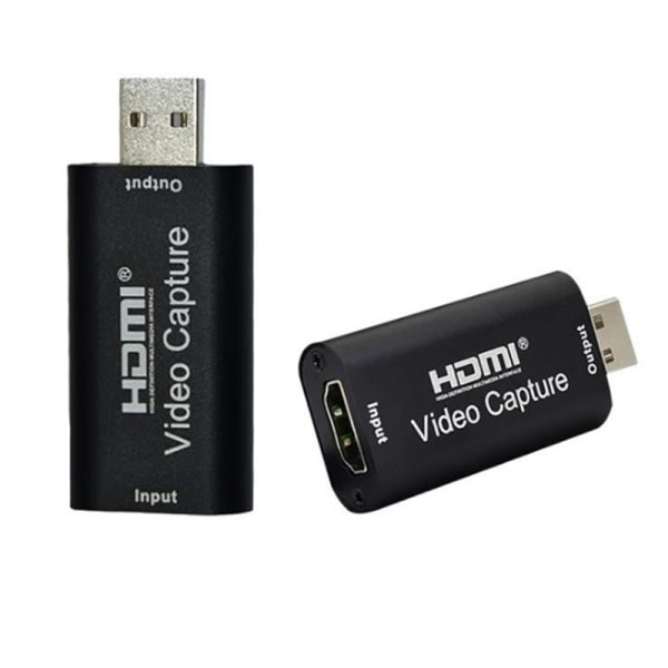 Videokaappauskortti o Kaappaussovitin HDMI - USB 3.0 Definitio Black One Size