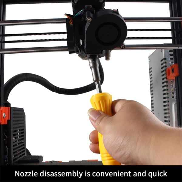 3D-skrivarverktygssats 3D-utskriftstillbehör NoClogger 3D-utskriftsverktyg borttagning för MK3S/Ender3/VORON 3D-skrivare