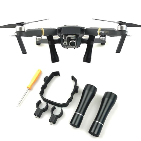 Night Flight Flash LED Lys Lampe Kit til DJI for Mavic Pro Drone Belysning Adgang