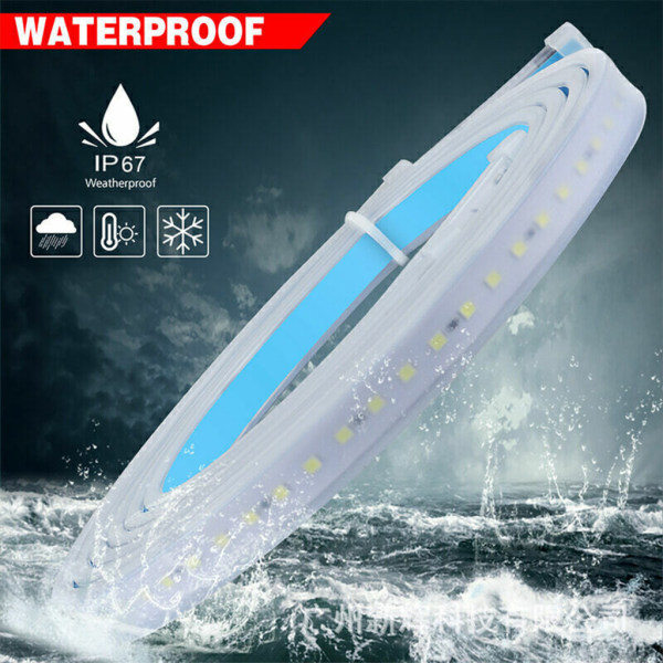 4-pack bildörr öppen varningsljus LED Strip Universal Atmosphere Parkeringslampa