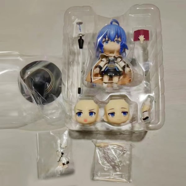 10cm Q Version Roxy Migurdia Anime Figur Mushoku Tensei Jobles Blå en one size Blue one size