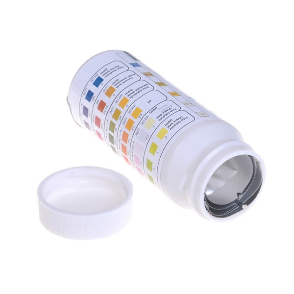 6 in 1 pool PH klor spa bromsyra teststicka cya White onesize White onesize