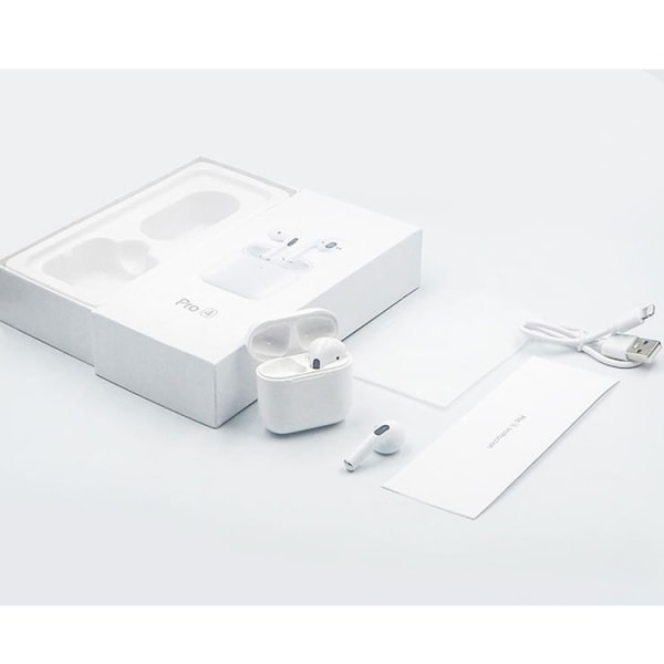 Nya original Air Pro 4 Tws trådlösa Bluetooth 5.0 hörlurar hörlurar hörlurar spelheadset för Iphone Apple Xiaomi Android