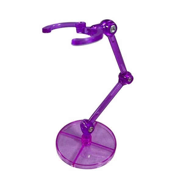 Dockningsstation Action Figur Bas Display Stativ för HG/RG 1/144 SH Lila en storlek Purple one size
