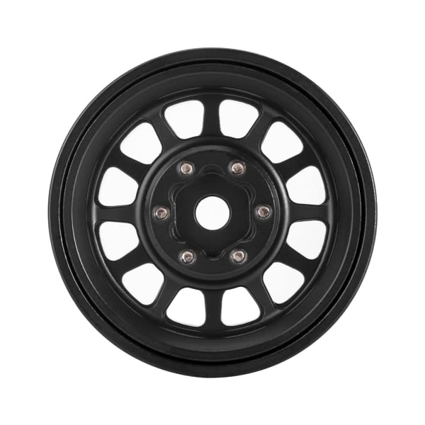 4 stk. Messing Beadlock Fælge 12-Eget Hjul til 1/18 TRX4M 1/24 SCX24 Deadbolt-RC Crawler Beadlock Hjul Opgradering Tilbehør null - A