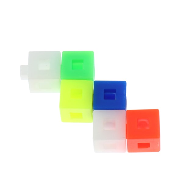 100st Matematik Länkande kuber Sammankopplade Räkneblock K One Size One Size