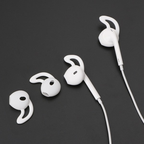 2 par headset støjreducerende silikone ørepropper Anti-støj ørepropper til Apple hovedtelefoner ørepropper