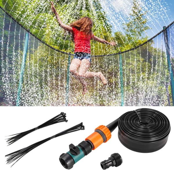 12 m rør - sprinklerrør for utendørs trampoline