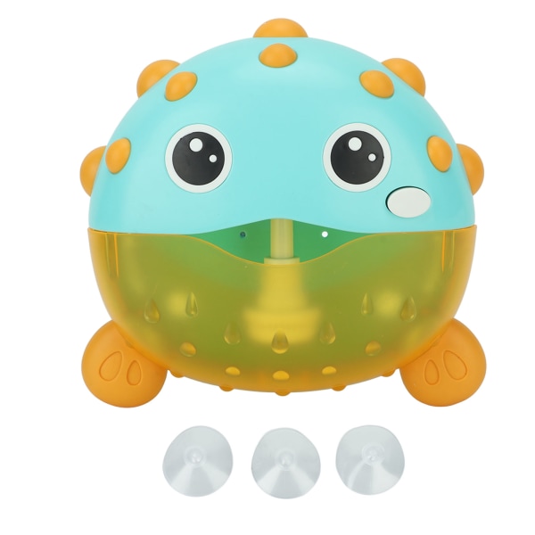 Baby Bubble Machine Automatisk Söt Musik Barn Bubble Maker Leksak med sugkopp för Toddler Bath Time