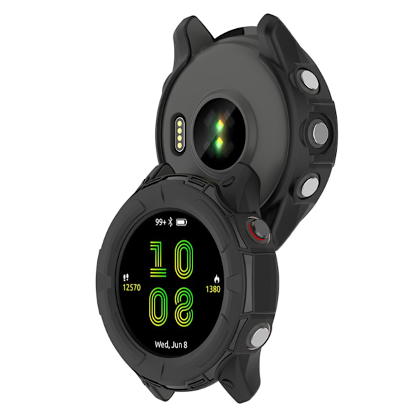 Passande för Garmin Forerunner255/255s Watch Case Armour Skeleton Case 255s Orange