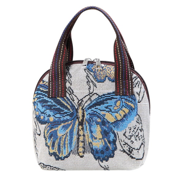 Kudotut laukut naisille Olkalaukku Retro Casual Tote Käsilaukut Et C C C C