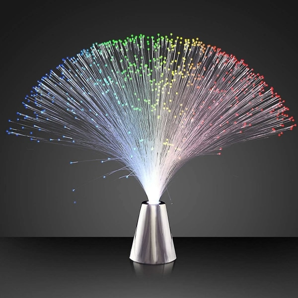 Fiberoptisk lampa färg ändrar fiberoptisk lampa Batteridriven fiberoptisk fontän nattlampa