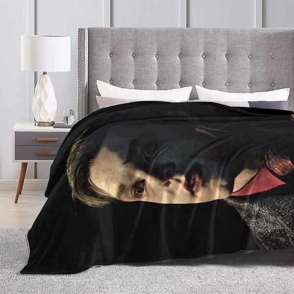 Jerome Valeska Fleecefilt Sängfilt Lätt Super Mjuk Mysig Lyx Sängfilt Microfiber -t216 50x40in 125x100cm
