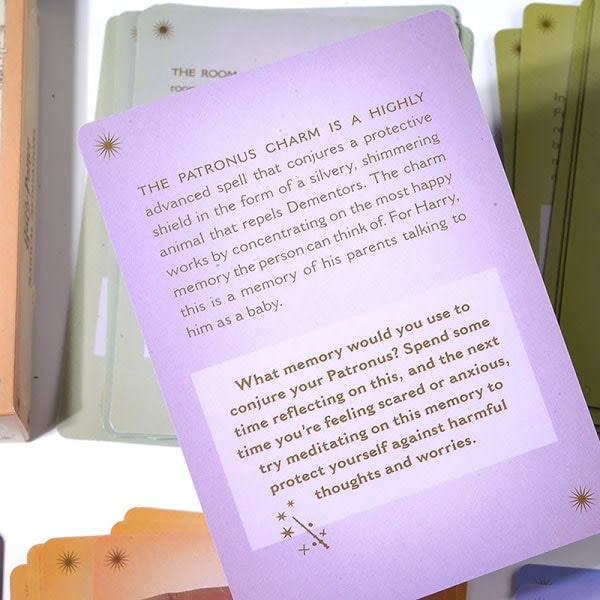 Harry Potter Meditation Oracle Card Tarot Brädspel