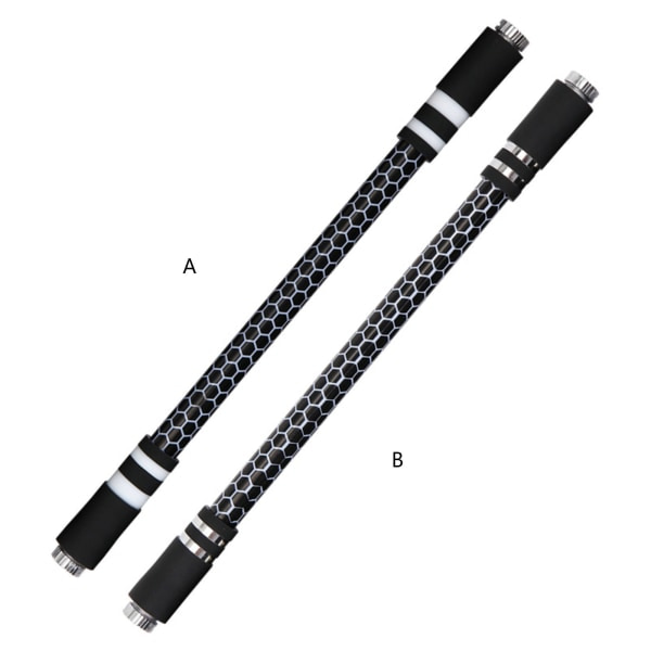 Fingerspinnende pen Dekompression Roterende pen Farverige LED-lamper God balanceydelse til studerende børn voksne gaver null - A