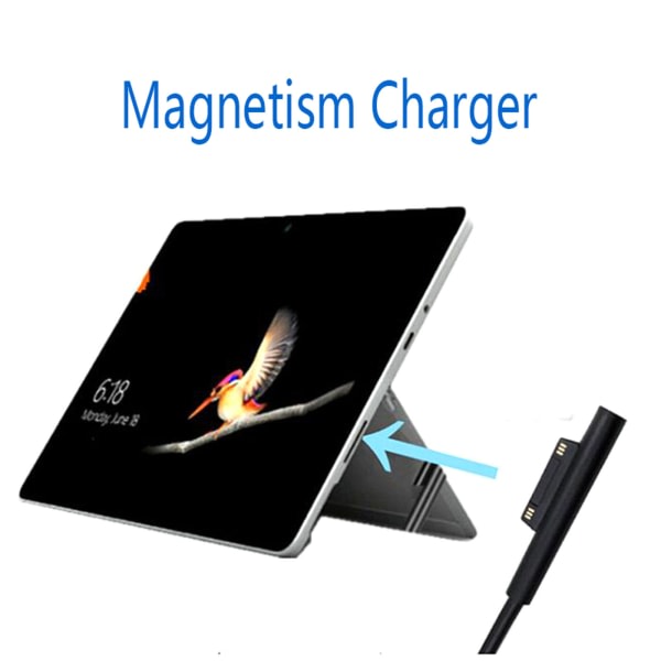 Typ C 45W PD latauskaapeliadapteri Micro soft Surface Pro 7/6/5/4/3 kannettavalle tietokoneelle
