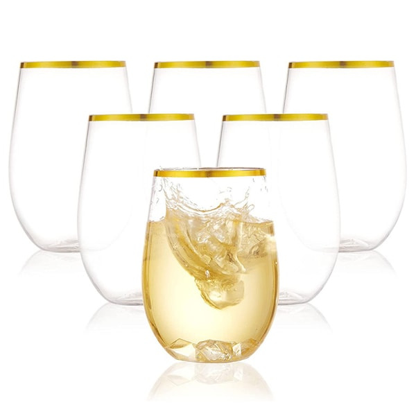 Cocktailjuice-dricksglas i plast för utomhuspoolparty