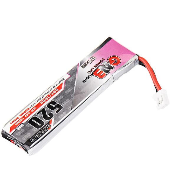 Gaoneng 3.8V 520mAh 80C Lipo Akku PH2.0 Tinyhawkille, 4 kpl
