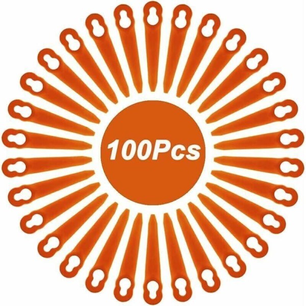 100 Plast Trimmerblade til Stihl FSA 45, FSA 57, FSE 52, PolyCut 2-2, PolyCut 3-2 - H166