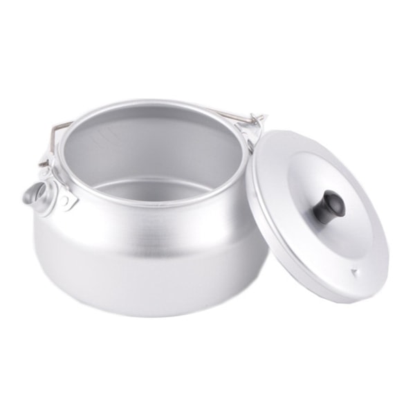 Fällbart Handtag Utomhus Camping Vattenkokare Kaffe Tekanna 8L Bärbar