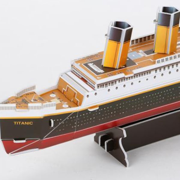 3D-pussel för vuxna Minifartygsmodell 30st Kryssningssticksågsleksaker