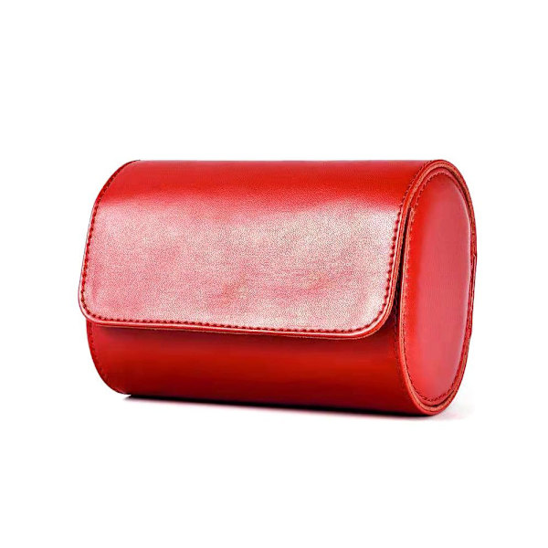 Ur Opbevaringsboks Ur Display Etui RØD 2 RUM 2 RUM Rød Rød Red Slot-2 Slot