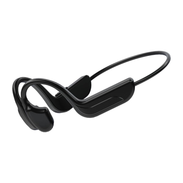 Bluetooth-kuulokkeet Benledning Langattomat kuulokkeet Urheilun ulkokäyttöön Stereo-kuulokkeet Kuulokemikrofoni Musta Svart