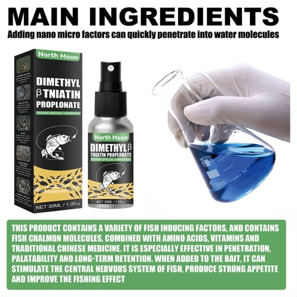 Fiskelokkemiddel Portable Fish Attraktiv spray