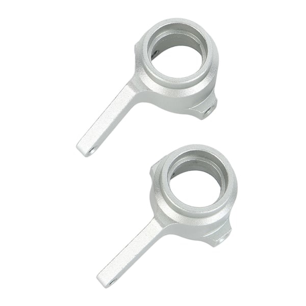 2st RC Styrskål Aluminiumlegering 1/8 Styrskål til ZD Racing 08421 08423 08425 08426 08427 08428 Sølv