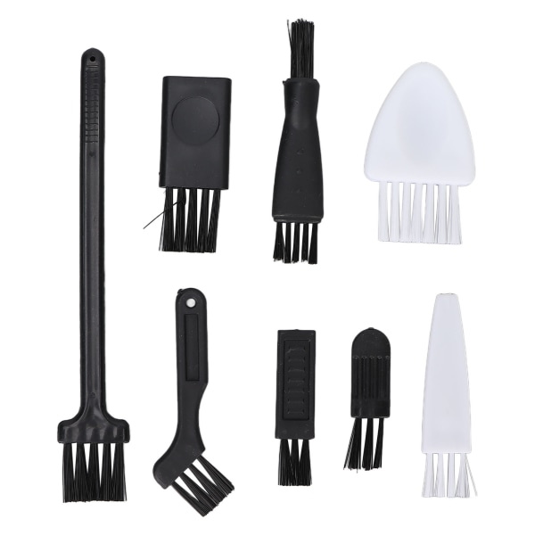TIMH 8 stk Elektrisk Rakapparat Rengøringsbørste Razor Cleaner Brush Set til Husholdningsapparater Computertilbehør