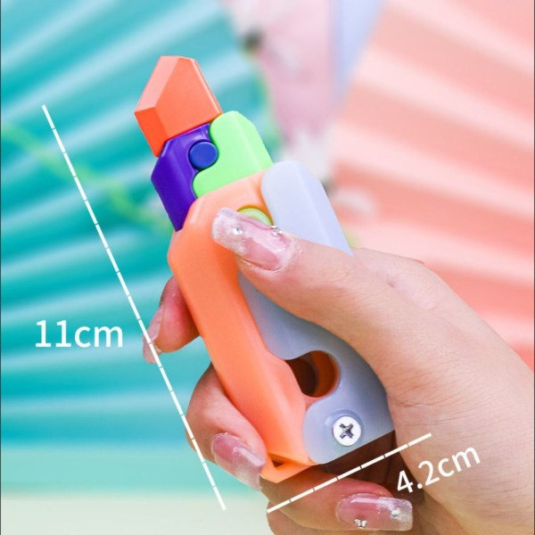 Luminous Gravity Carrot Toy - Paineenpurkaja 3 3