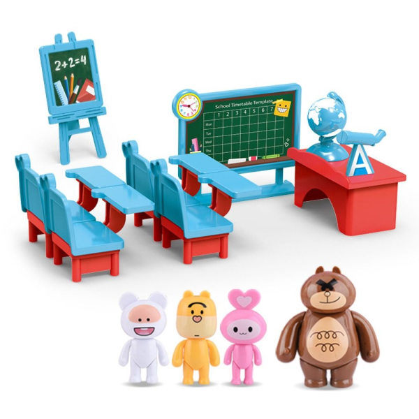 Nukkekotihuonekalut Miniatyyri sisustus 1 1