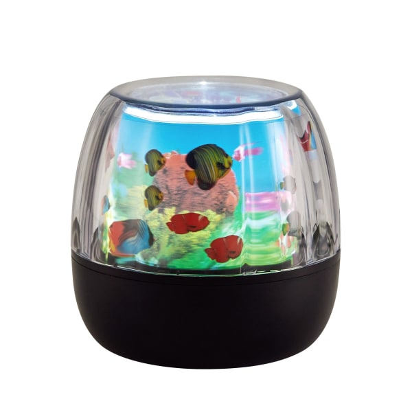 3D Nyhedsakvarium Projektionsbevægelseslys Fisklampe Afslapningslampe