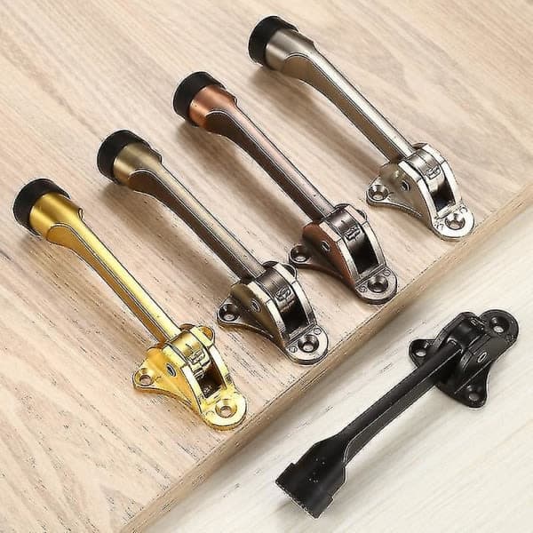 Fotsko Dörrstopp, Dörrstöd, Bildörrsfot, Broms Dörrstopp, 2-pack, Röd Brons zdq