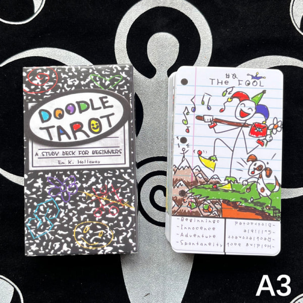 Englanninkielinen versio Tarot Family Gathering Game Divination Orac A3 Yksi koko A3 One size