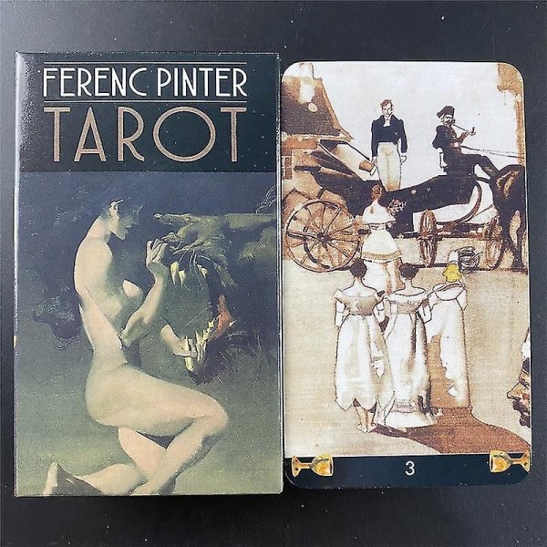 Ferenc Pinter Tarot-kortit Uusi Tarot-kortpakka Korttipeli Juhlatilaisuuksiin Lautapeli Korttipakka Ennustava Oracle-korttipakka 36 kpl Ts165